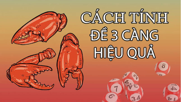 Các bước cơ bản để tính đề 3 càng